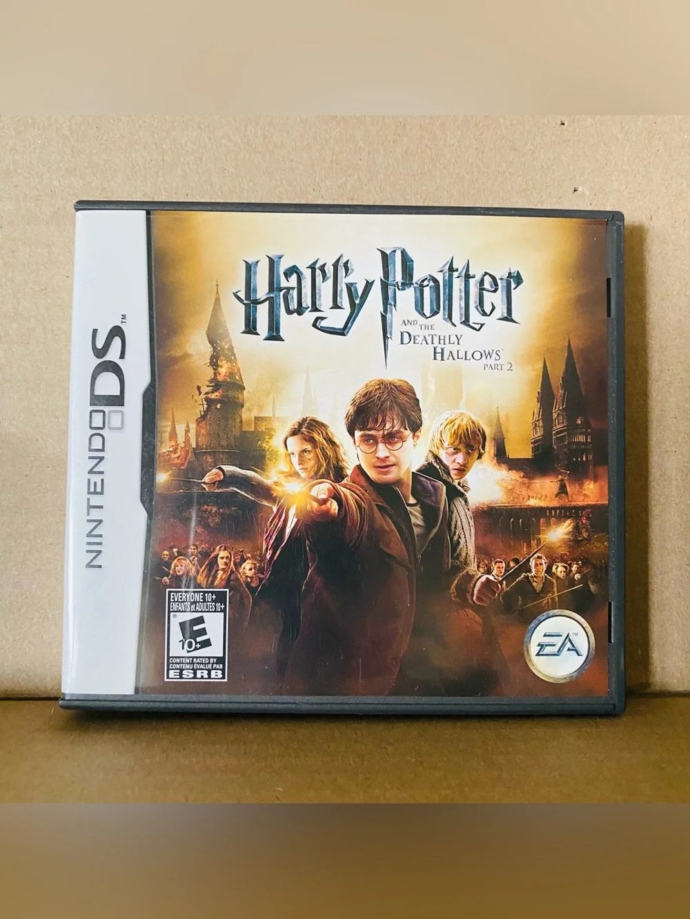 Nintendo Harry Potter &the Deathly Hallows Part 2 EUC inc box, game, pamphlet